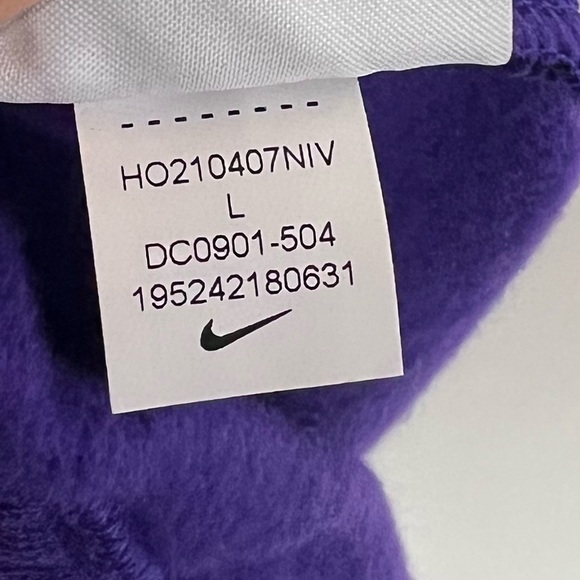 Nike LA Lakers Courtside NBA Fleece Pants - DC0901-504 Size Large - Picture 9 of 12